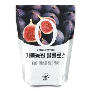 기쁨농원 100% 알룰로스 분말 500g 설탕대신 대체당 천연감미료 0칼로리, 1개