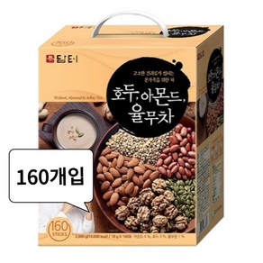 담터 호두 아몬드 율무차, 18mg, 1개입, 160개