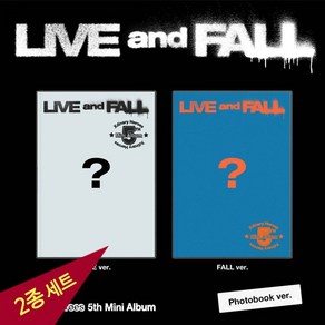 (2종세트) 엑스디너리 히어로즈 앨범 엑디즈 Xdinay Heoes 5집 LIVE and FALL