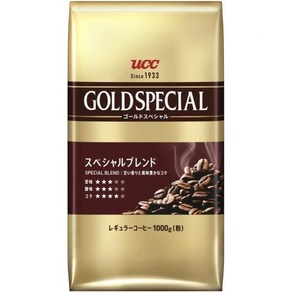 UCC 골드 스페셜 블렌드 커피 빈 1000g, 1개, 1kg