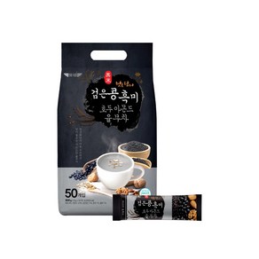 이레 검은콩 흑미 호두 아몬드 율무차 50T, 2개, 50개입, 18g