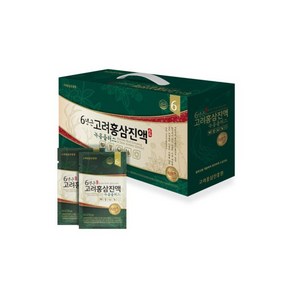 고려홍삼진흥원 6년근 고려 홍삼 진액 녹용플러스 50ml 30포 /파우치 스틱/ 홍삼녹용 녹용홍삼 홍삼액