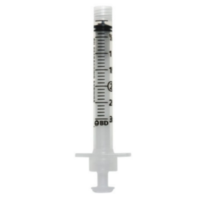 BD 락주사기 3ml 100개입 루어락주사기 무침 Lue Lok, 100개