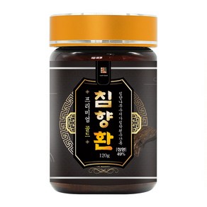 [침향 49%] 프리미엄 골드 침향환 120g 고함량 침향 가루