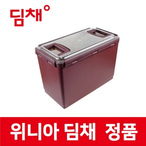 위니아 정품 DOE224DRB 딤채 냉장고 18.0L 김치 용기 보관 통 함 밀폐 투명EZ생생 wnk02849