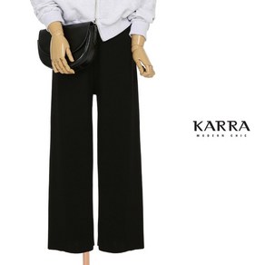 카라 KARRA 골지와이드밴딩팬츠_KB1FPT025Q