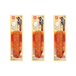 [정연푸드] 한성기업 배즙숙성 숯불구이맛 후랑크 (핫바 PC방 간식 전자레인지 간편조리), 70g, 30개