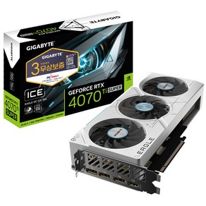 기가바이트 지포스 RTX 4070 Ti SUPER EAGLE OC ICE D6X 16GB 그래픽카드 피씨디렉트, 선택하세요