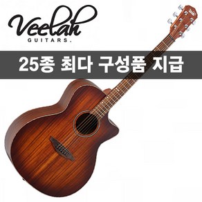 [25가지사은품]Veelah 비일라 어쿠스틱 기타 VGACKOAB, 1개
