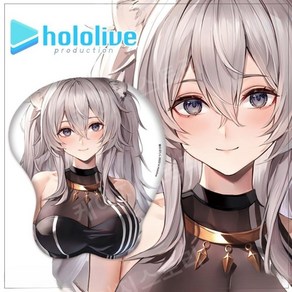 hololive 홀로라이브 시시로 보탄 3D 실리콘 마우스 패드