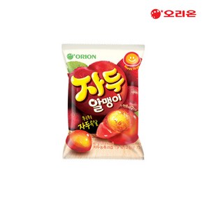 오리온 자두 알맹이 츄잉젤리, 67g, 10개