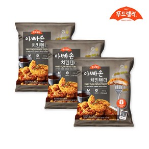 [푸드렐라]아빠손 치킨텐더 350g, 3개