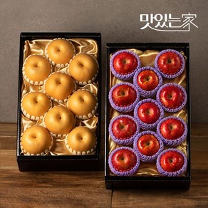[푸른들] 정성담은 과일선물세트 7kg [사과12과내외+배9과내외], 1개