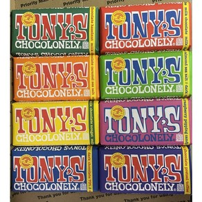 토니스 초코론리 초코릿 (Tony'S Chocolonely) 8가지맛 골라서, 1개, 180g, milk chocolate nougat