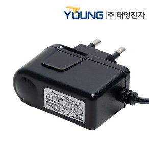 태영전자 국내산 어댑터 직류전원장치 DC5V 1A 벽걸이형 DC Adapto, 1개