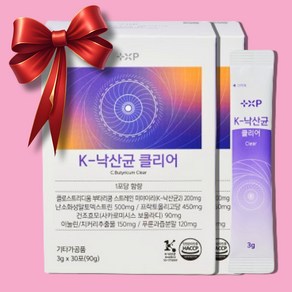 한국인유래 낙산균 유해균 클리어, 60회분, 60g, 1개