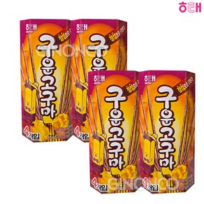 [지노앤코]해태 구운고구마, 4개, 108g