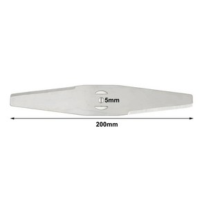 모모스토리 예초기 1pc 200/250mm 강철 톱 블레이드 금속 잔디 스트링 트리머 헤드 교체 깎는 기계 피팅 정원 도구 부품, [01] 200mm, 1개