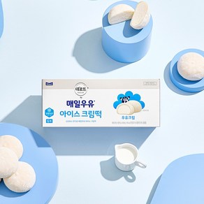 매일유업 매일우유 아이스 크림떡 우유크림, 60g, 12개