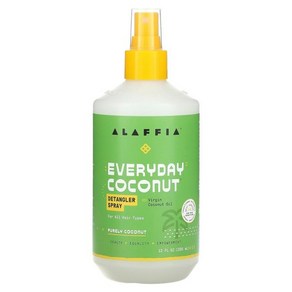 Alaffia ALAFFIA Eveyday Coconut Detangle Spay 12 FZ, 1개, 355ml