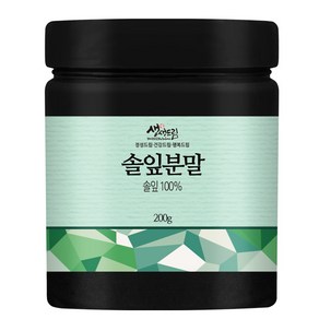 솔잎 분말 소나무잎 가루 200g 국산 국내산, 1개