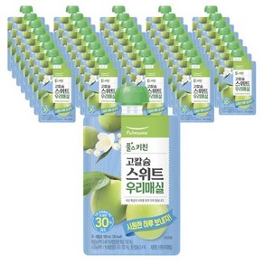 풀무원 풀스키친 고칼슘 스위트 우리매실 주스 100ml, 매실맛, 40개