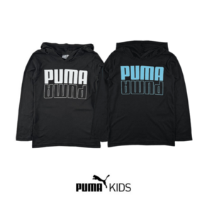 [국내 매장판] 푸마 키즈 PUMA 프린팅 후드티 남아 여아 공용 남아옷 여아옷 등원룩 등교룩 후드 티셔츠 후디 긴팔티셔츠