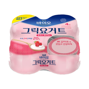 매일바이오 그릭요거트 후르츠베리믹스80g(4입)x3개/냉장무배