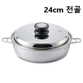 마마르떼 24cm 스텐 전골냄비 / 프리미엄티타늄 양수냄비, 1개