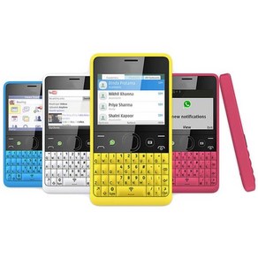 Asha 210 듀얼 심 GSM 2G 휴대폰 QWERTY 키보드 블루투스 와이파이 잠금 해제 휴대폰 2013 년에 제작, 01 CHINA_01 Full Set, 01 Black