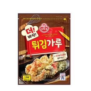 오뚜기 더 바삭 튀김가루, 1kg, 9개