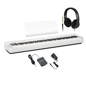 YAMAHA P-225 WH 화이트 전자 피아노 88 건반 헤드폰 세트 야마하, 1개, 상세페이지 참조, 상세페이지 참조