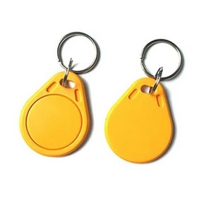 MCT 수정 UID 변경 가능 NFC 1K S50 Keyfobs 블록 0 쓰기 가능 카드 14443A Rfid 13.56MHz GEN2 CUID 안드로이드 앱 5 개, 6) YELLOW, 1개