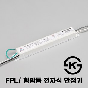 국산 KS인증 전자식 안정기/FPL형광등/직관형광등/LED MR16용 안정기 두영조명 비츠온 대원루스터 보승, 직관형광등 20W 2등용(고급형 국산), 1개