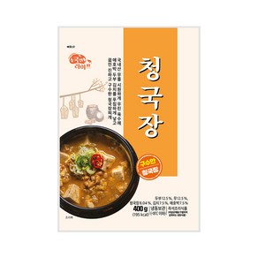 쿡앤라이프 청국장 400g x 1팩, 1개