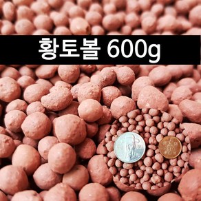 황토볼 생토볼 600g 수질정화 원적외선 국내산 친환경 5-6mm, 1개