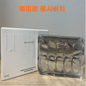 루미르 4가지 다른 제형과 높은 발색력 라이트 온 아이즈 섀도우 팔레트, 1개, [NEW]11PM 05 로사 비치