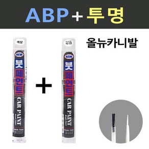 일신 기아 올뉴카니발 ABP 오로라블랙펄 붓페인트 + 투명마감용 붓페인트 15ml, 1개