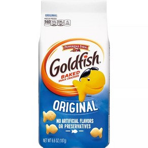 [미국직배송]페퍼리지팜 골드 피쉬 오리지널 187g Goldfish Oiginal Cackes, 1개