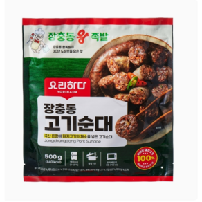 요리하다 장충동 고기순대 (500G), 1개, 500g