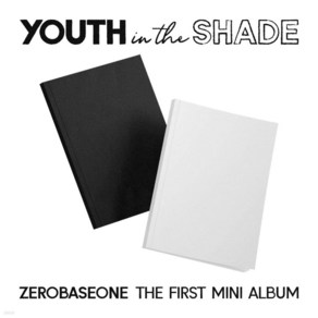 [특전 포스터] 제로베이스원 미니1집 램덤1종 YOUTH IN THE SHADE / 아트북+셀피포토카드+포토프레임세트+레이어카드+스티커팩+제로즈코스터