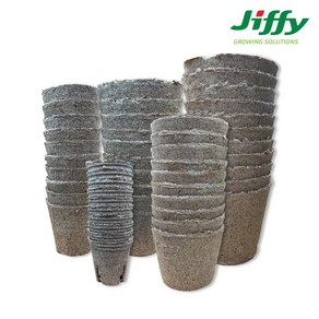 jiffy 지피포트 화분 10개입 펠렛 모종 친환경 씨앗발아 파종