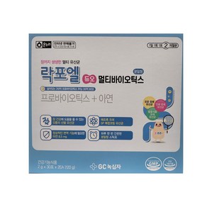 락포엘 듀오 멀티바이오틱스 60포, 120g, 1개