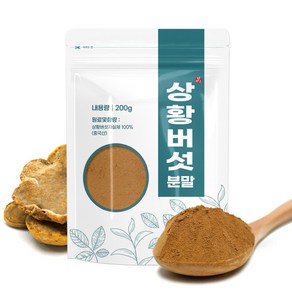 상황버섯 분말 가루 200g, 없음, 1개