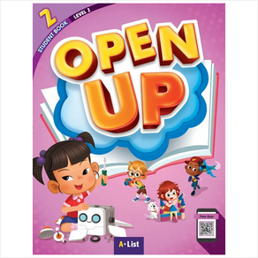 Open Up 2 Student Book with App + 미니수첩 증정, 편집부, A*List