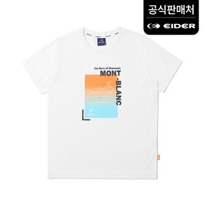 [아이더공식] 아리엘 공용 키즈 반팔 라운드티 JUM22203W2