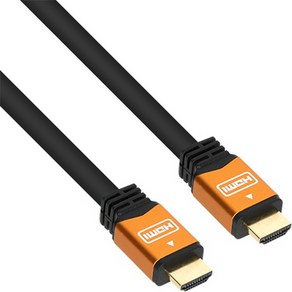 NETmate 골드메탈 HDMI 2.0 케이블 1M/NM-HM01GZ, 1개