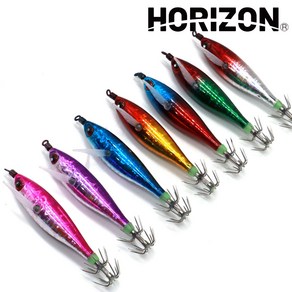 HORIZON 울트라 레이저 에기 갑오징어에기 쭈꾸미에기 문어에기 5개 10개 세트, 블루, 50g