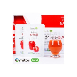 해썹인증 갈아만든 100% 토마토즙 / 100ml x 50팩