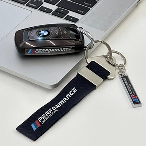 브라더피 BMW 키케이스 키링 세트 풀커버 스마트키케이스 키홀더 구형 일자형, 블랙